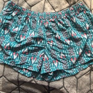 Mixed print Patagonia shorts